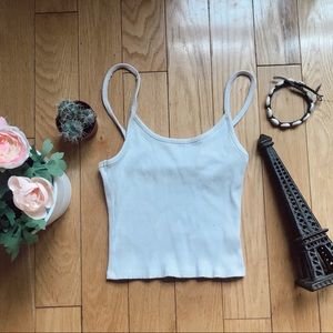 🌸 cropped tank top